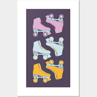 Roller skates Posters and Art